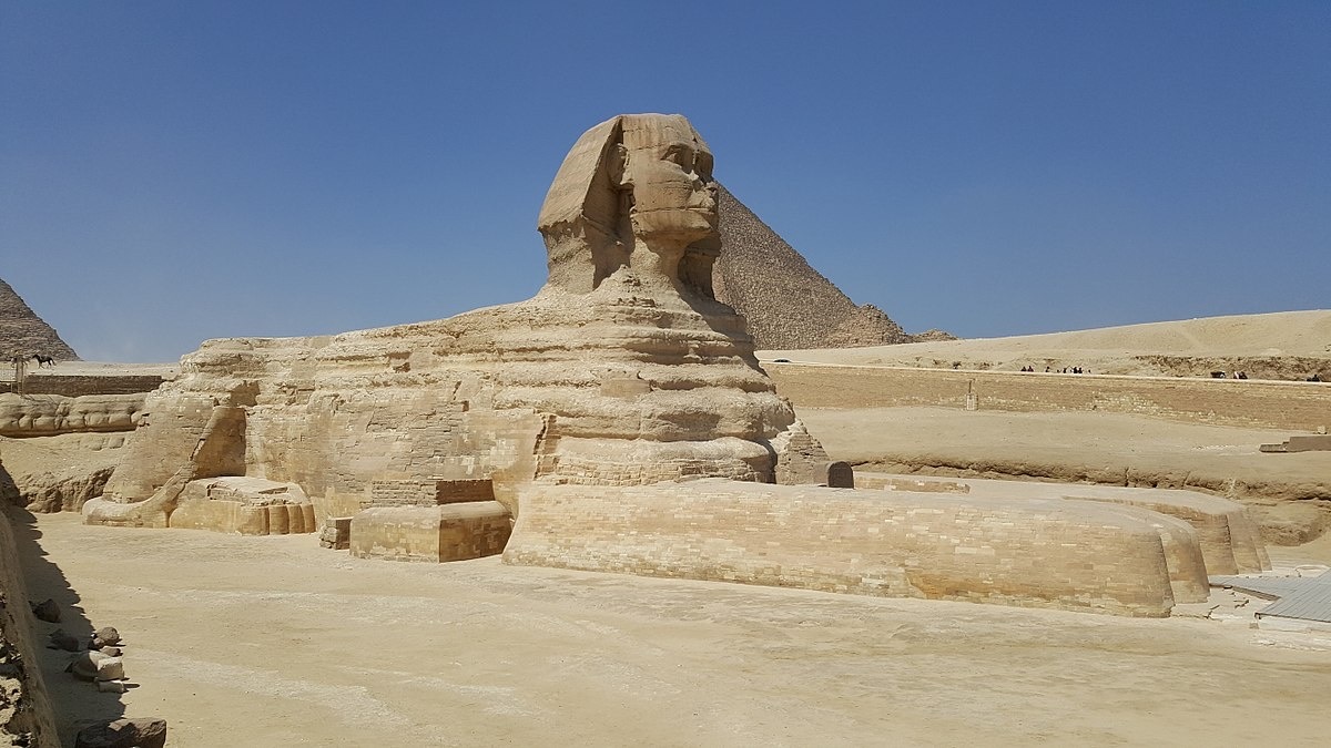 The Sphinx, Giza - c.2500 B.C. 