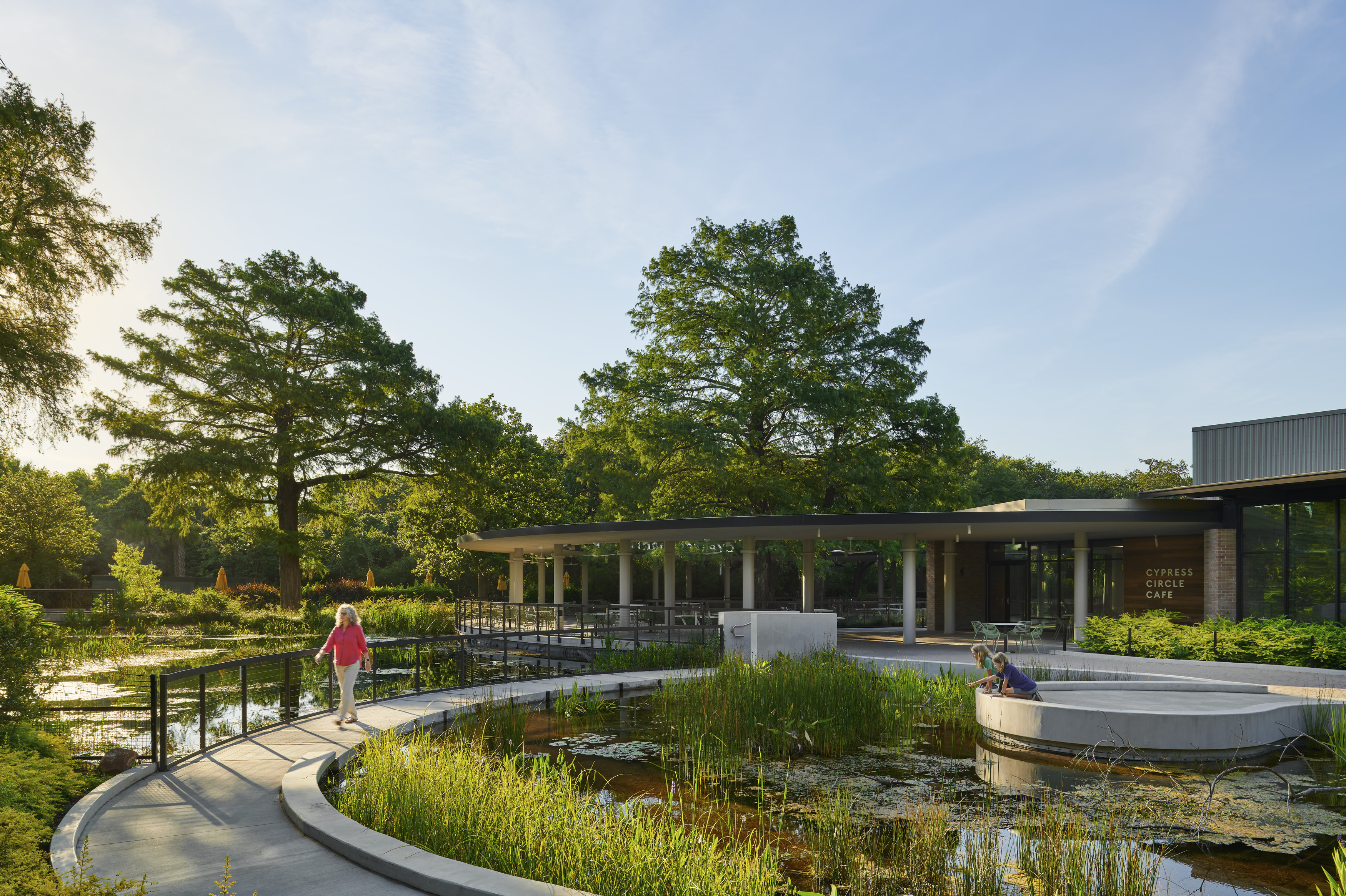 Houston Zoo Cypress Circle Cafe & Wetland | Lake Flato