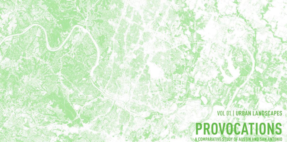 Lake | Flato Investigations Tree canopy map of the City of Austin, Texas