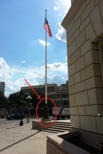 Flag Pole Base