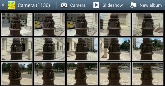 Screen Shot from Samsung Phone