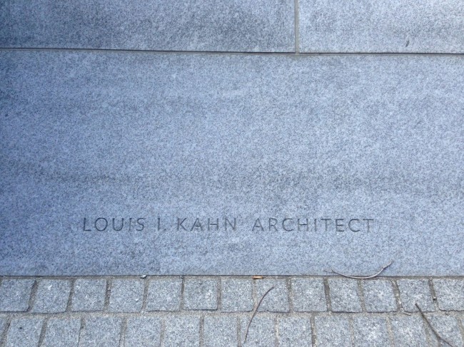 Commemorating the Architect